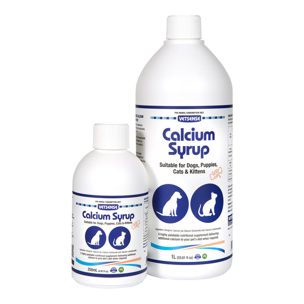 Calcium syrup 2024 for puppies