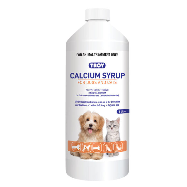 Calcium syrup for dog deals