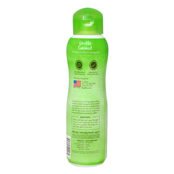 Tropiclean gentle coconut puppy sales shampoo