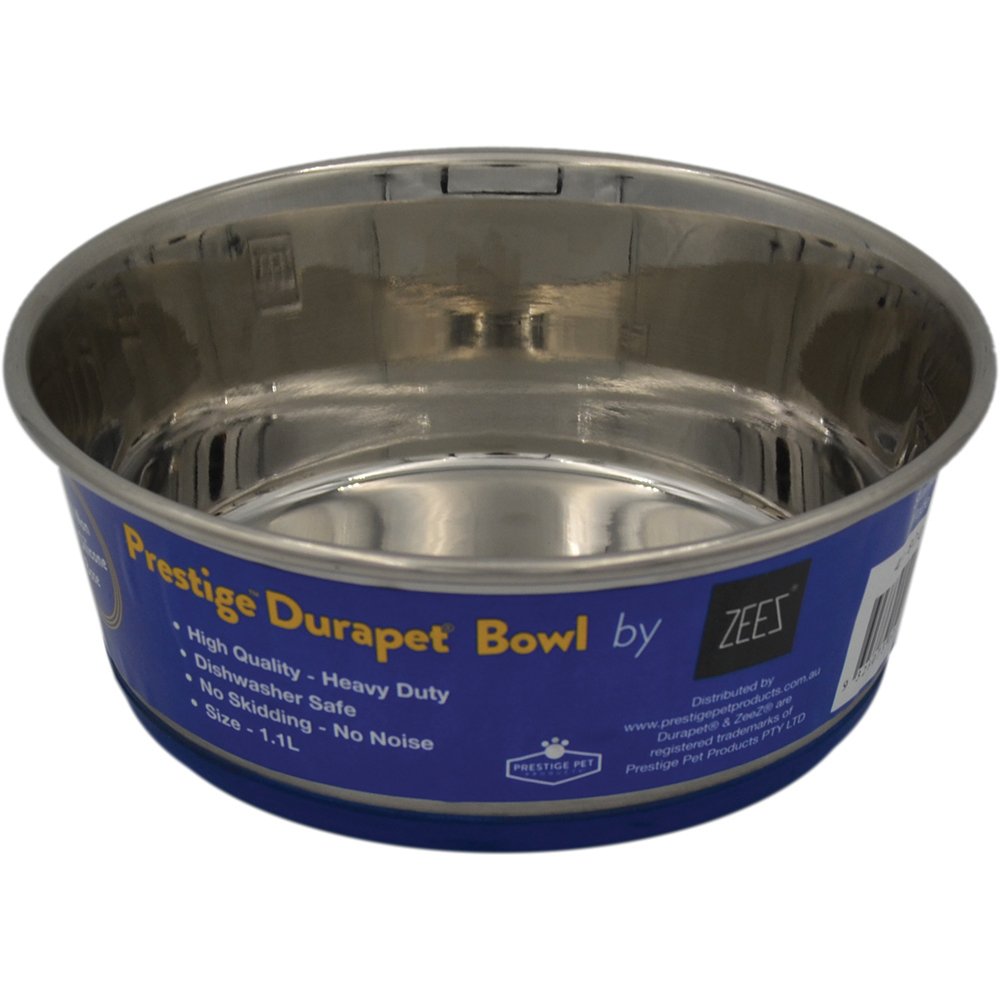 ZEEZ Durapet Premium Stainless Steel Pet Bowl