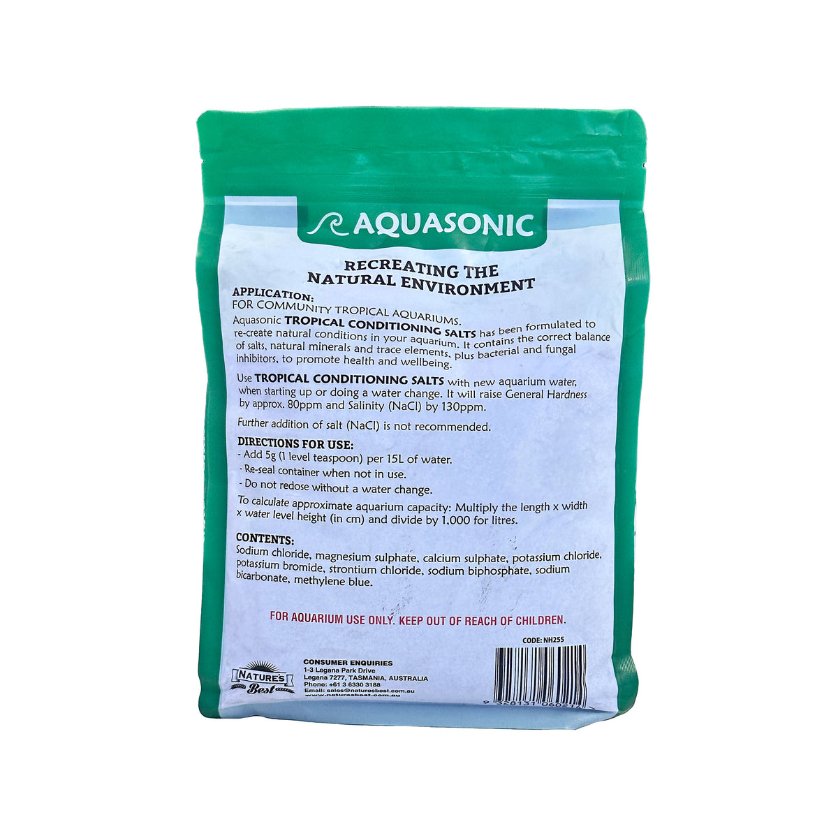 Aquasonic Tropical Water Conditioning Salts