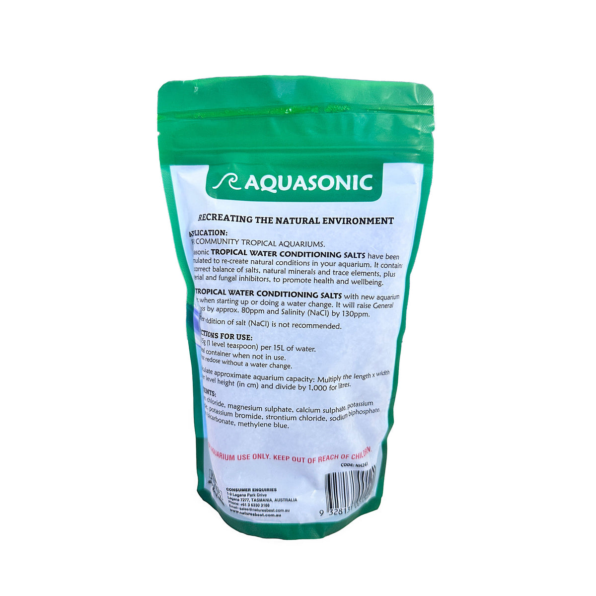 Aquasonic Tropical Water Conditioning Salts