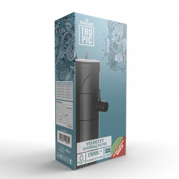 Bioscape Velocity Internal Aquarium Filter