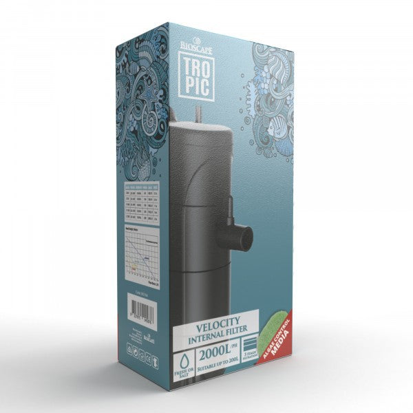 Bioscape Velocity Internal Aquarium Filter