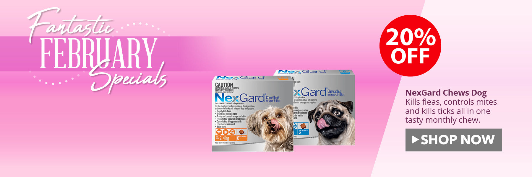 Nexgard Spectra 7.6 - 15kg 3mth