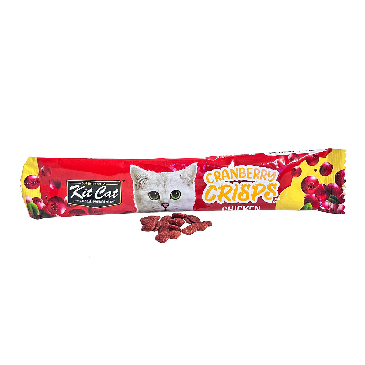 Kit Cat Cranberry Crisps Cat Treats 20g