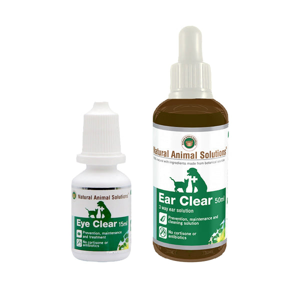 Natural Animal Solutions Clean Eyes & Ears Value Bundle | vet-n-pet DIRECT