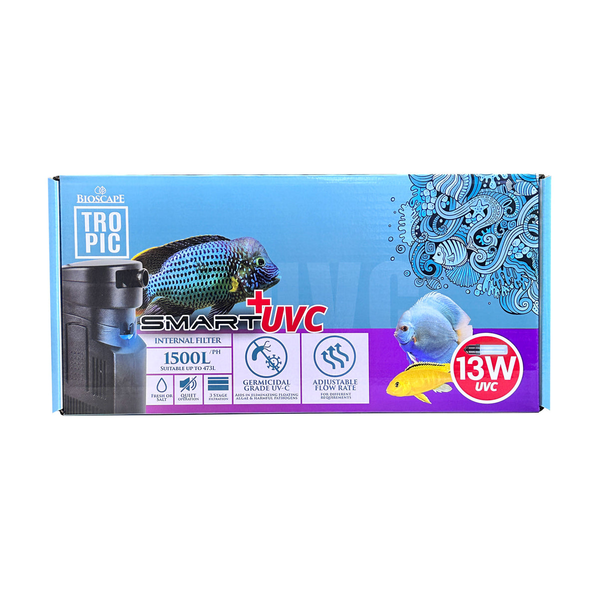 Bioscape Smart UVC Internal Filter 13W  1500L/H