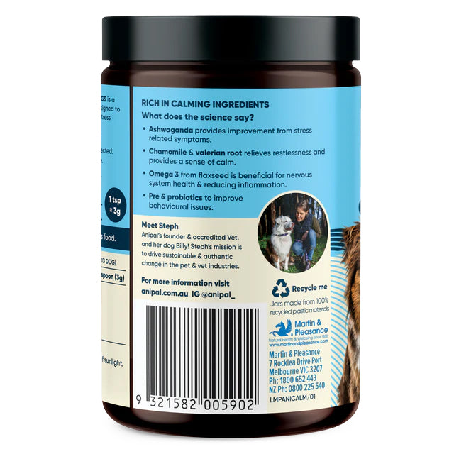 Anipal Calm Formula Powder Meal Topper 135g