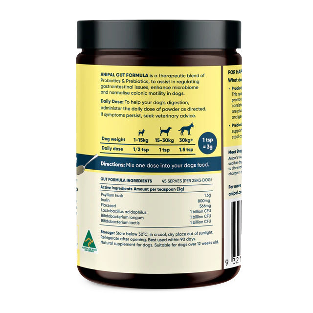 Anipal Gut Formula Powder Meal Topper 135g