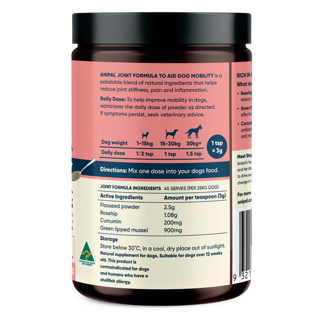 Anipal Joint Formula Powder Meal Topper 135g