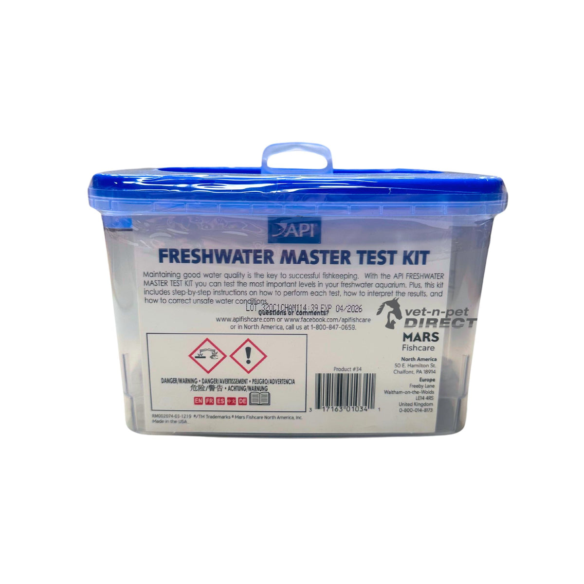 API Freshwater Master Multi Test Kit 5 in 1