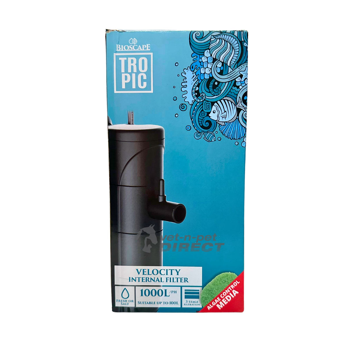 Bioscape Velocity Internal Aquarium Filter