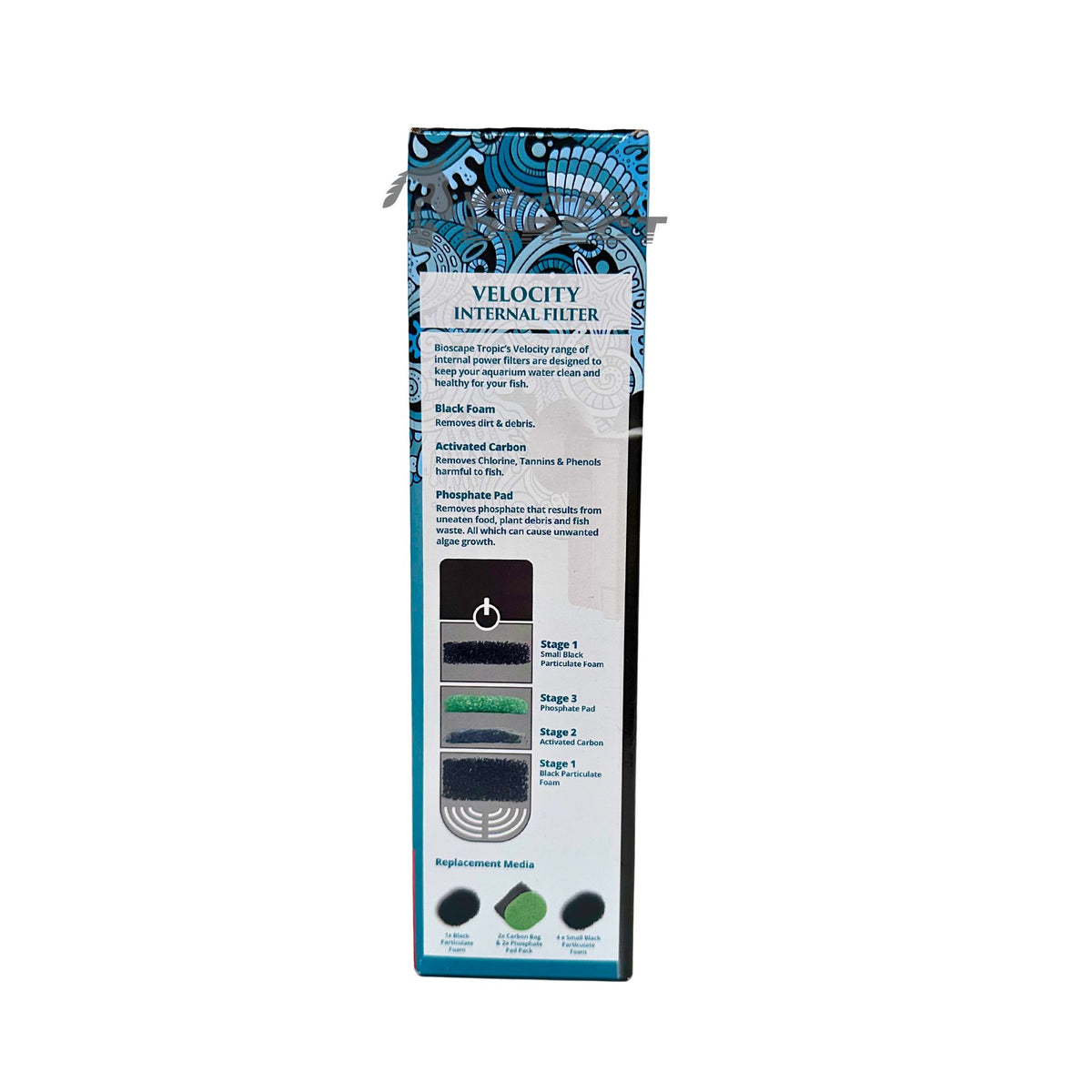 Bioscape Velocity Internal Aquarium Filter