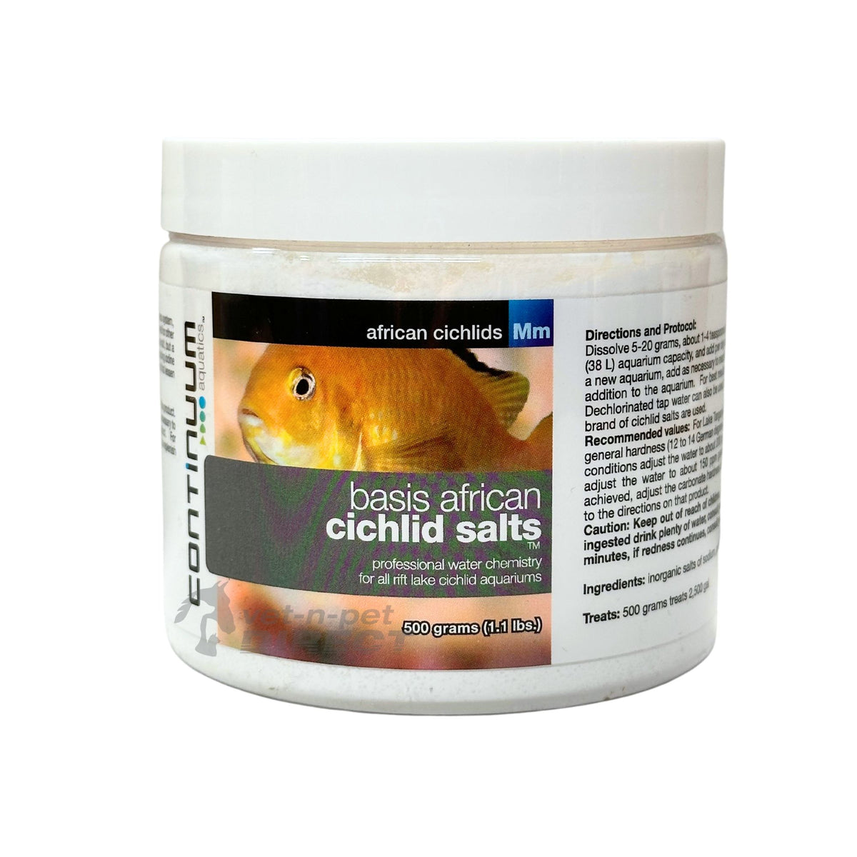 Continuum Basis African Cichlid Salts 500g