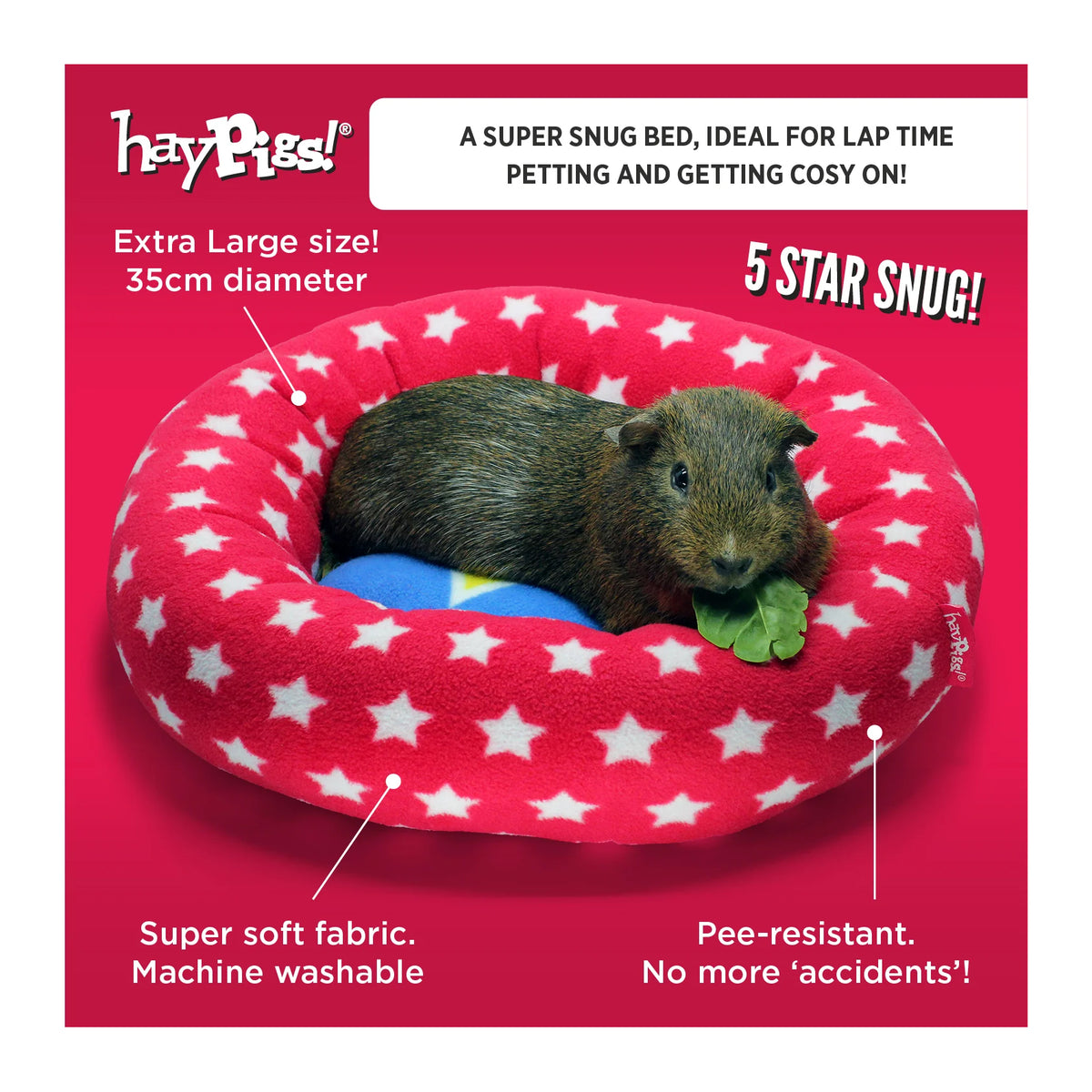 HayPigs! Piggy Crash Mat Fleece Bed