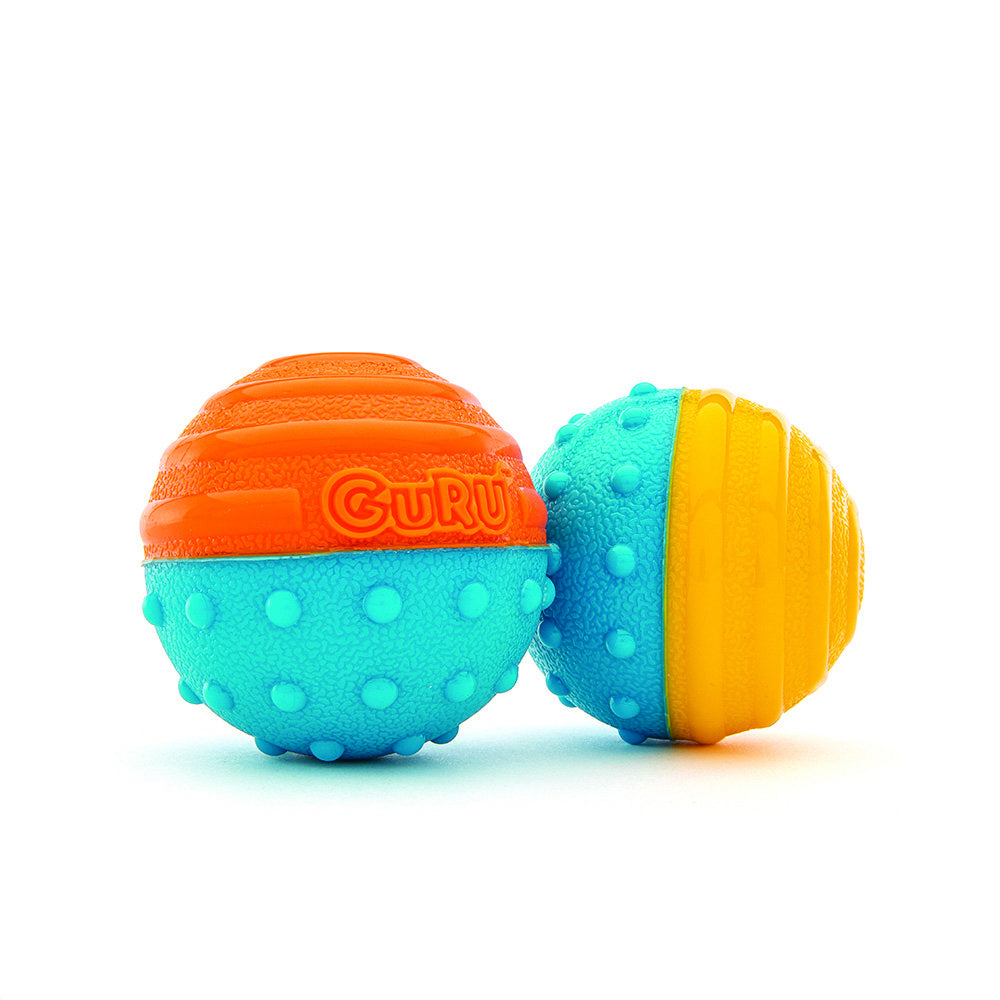 Guru Crunch &amp; Squeak Balls - 2 Pack