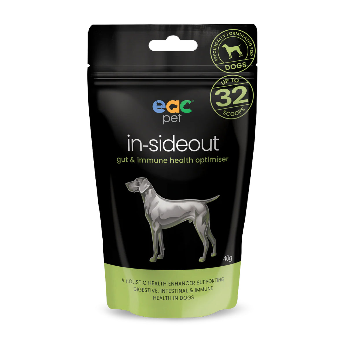 EAC In-sideout Gut and Immune Health Optimiser for Dogs