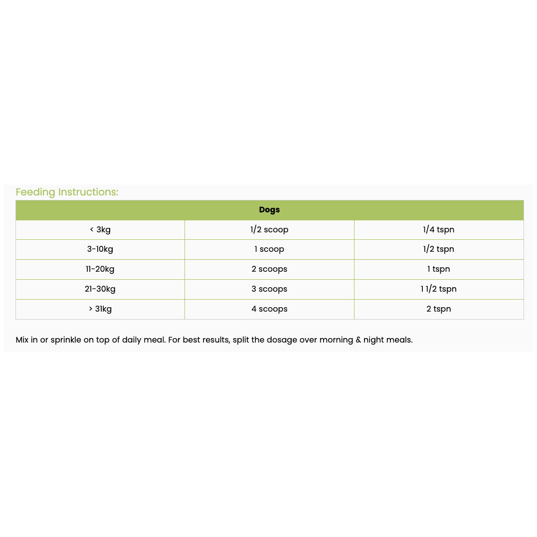 EAC In-sideout Gut and Immune Health Optimiser for Dogs