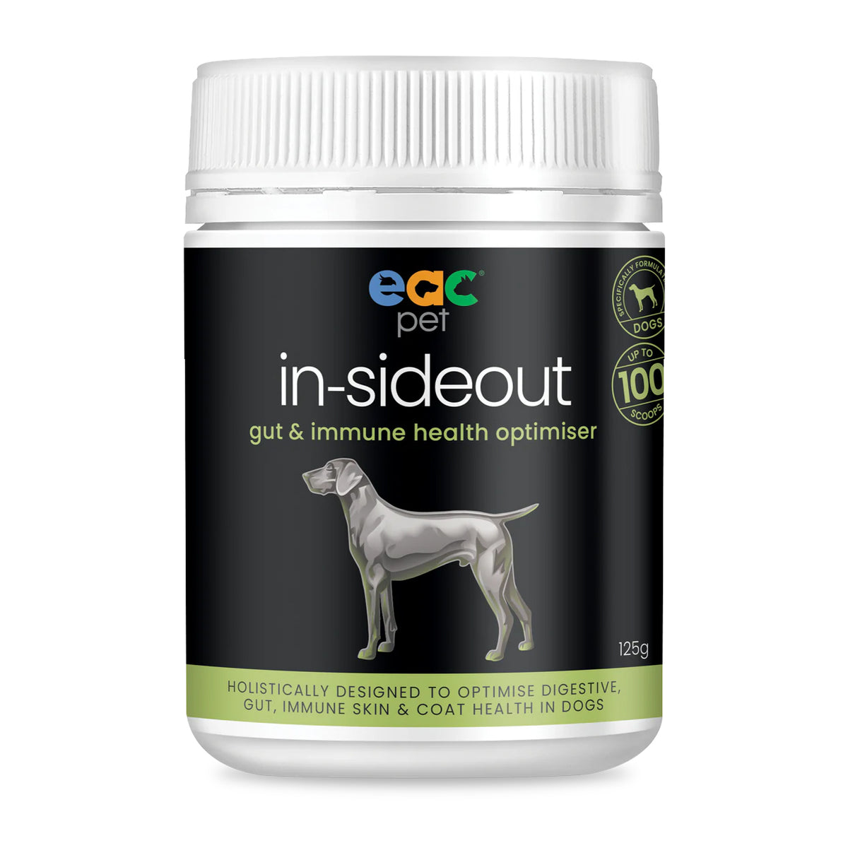 EAC In-sideout Gut and Immune Health Optimiser for Dogs