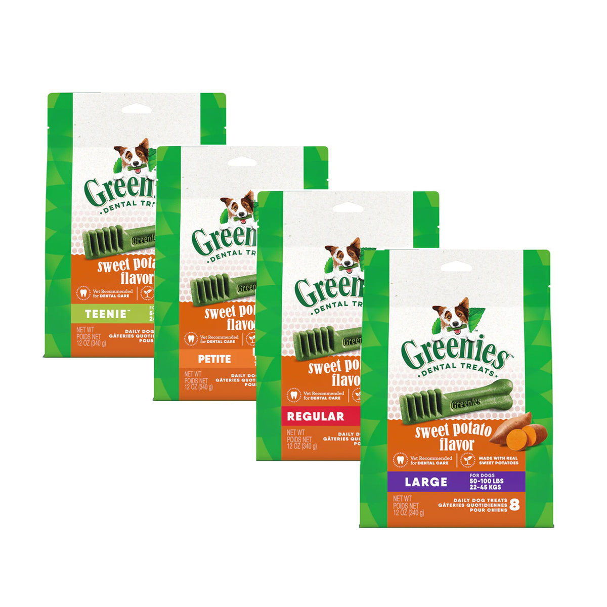 Greenies Sweet Potato Dental Treats for Dogs