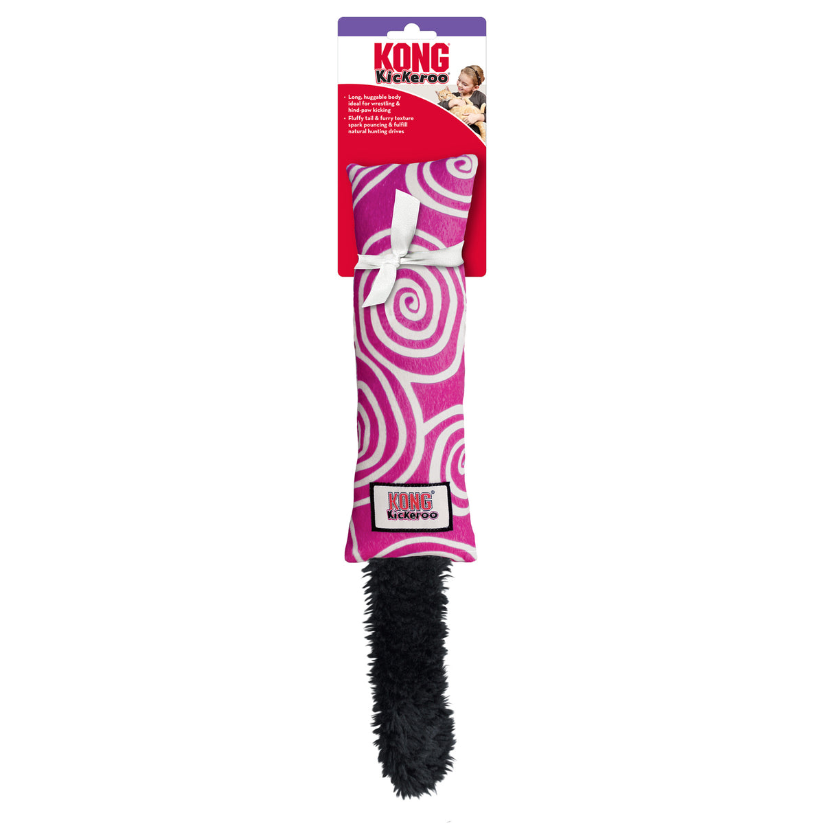 Kong Kickeroo Swirl - Pink