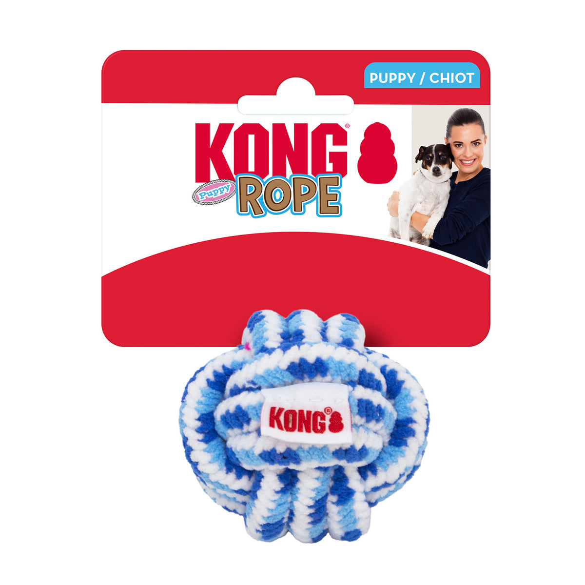 KONG Puppy Rope Ball