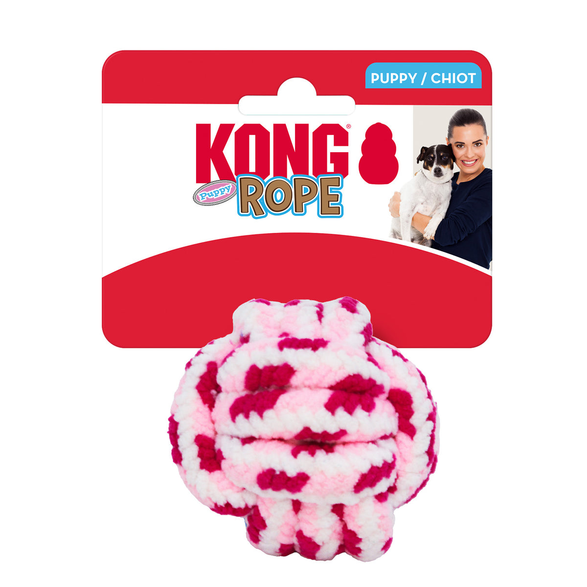 KONG Puppy Rope Ball