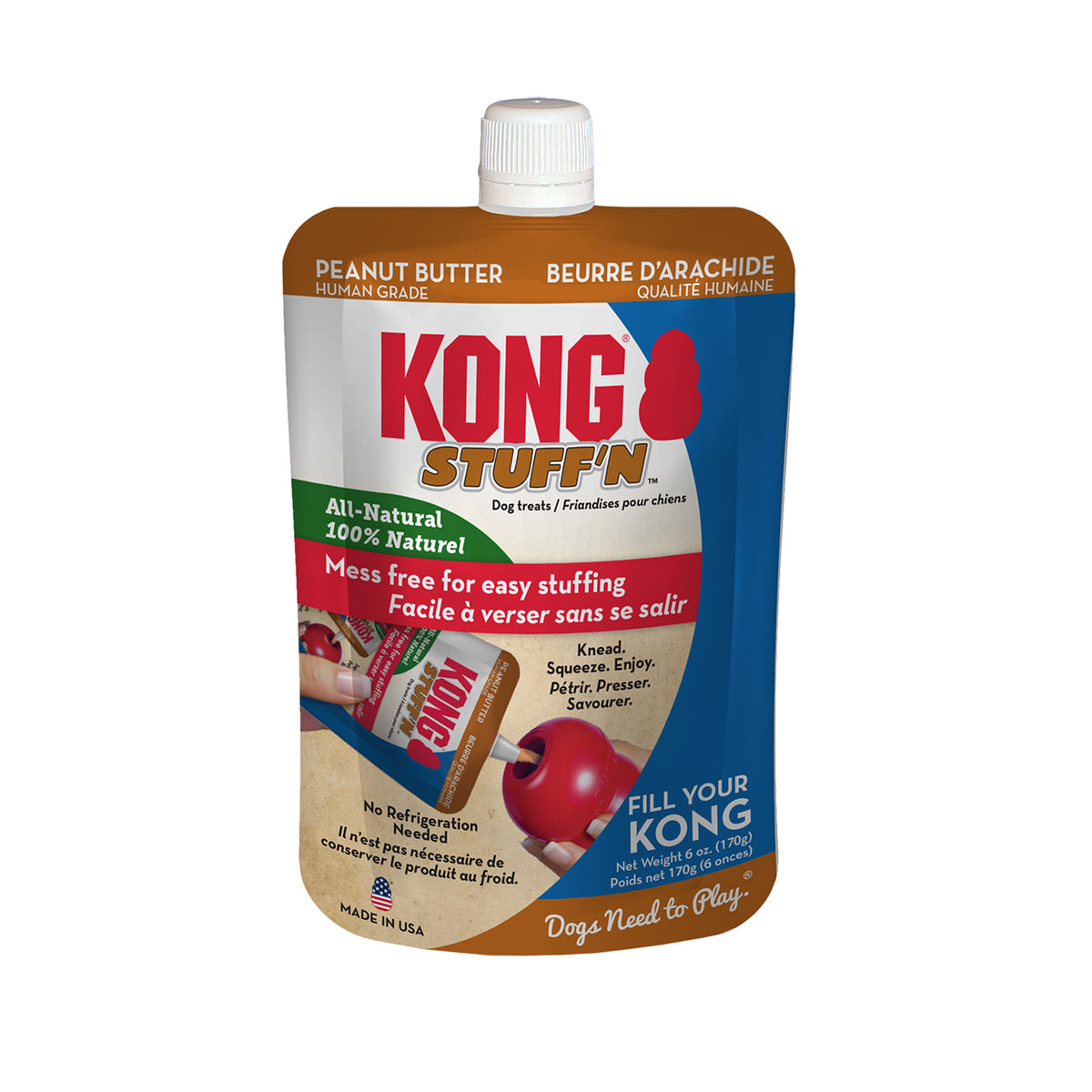 KONG Stuff&#39;N All Natural Peanut Butter 170g