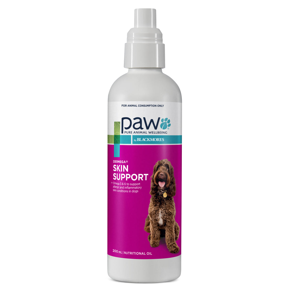 PAW by Blackmores Dermega Skin Support Omega 3 &amp; 6 for Dogs 200mL