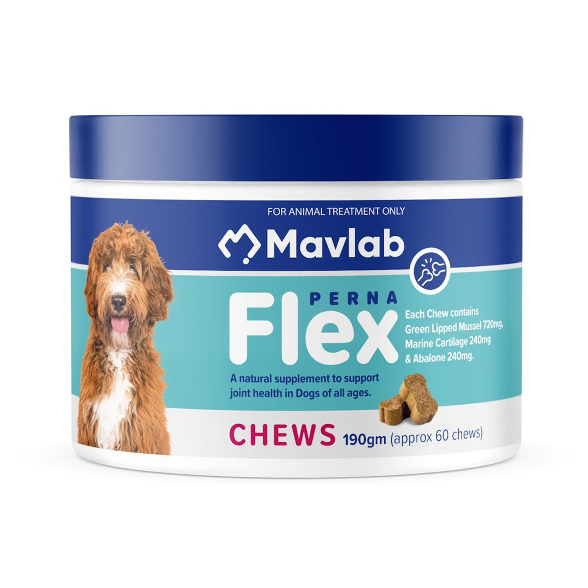 Pernaflex Joint Health Chews for Dogs - 60 Chews