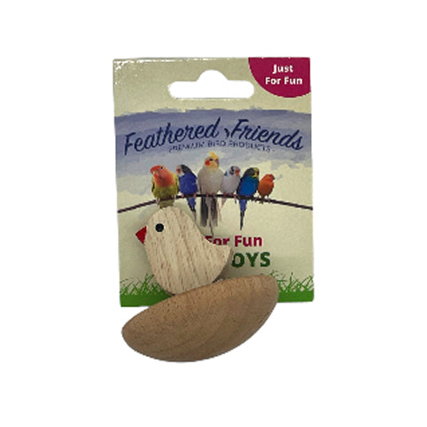 Feathered Friends Roly Poly Chick Bird Toy