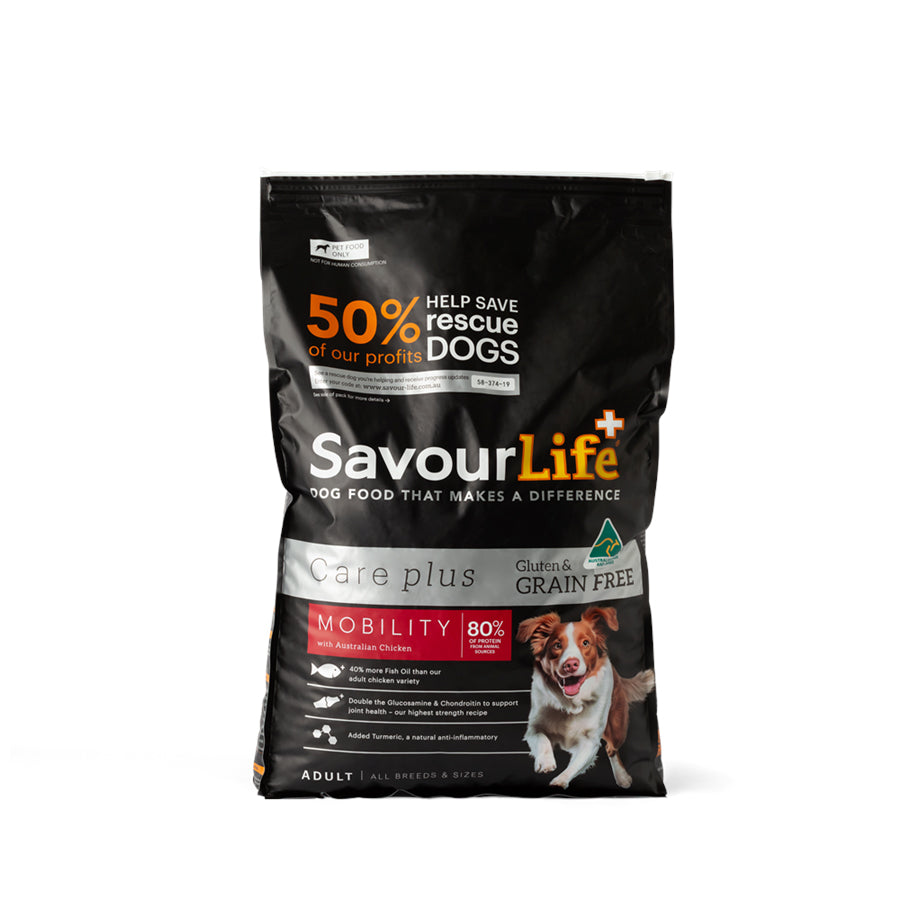 SavourLife Care Plus Grain Free Mobility with Australian Chicken Adult Dog Food