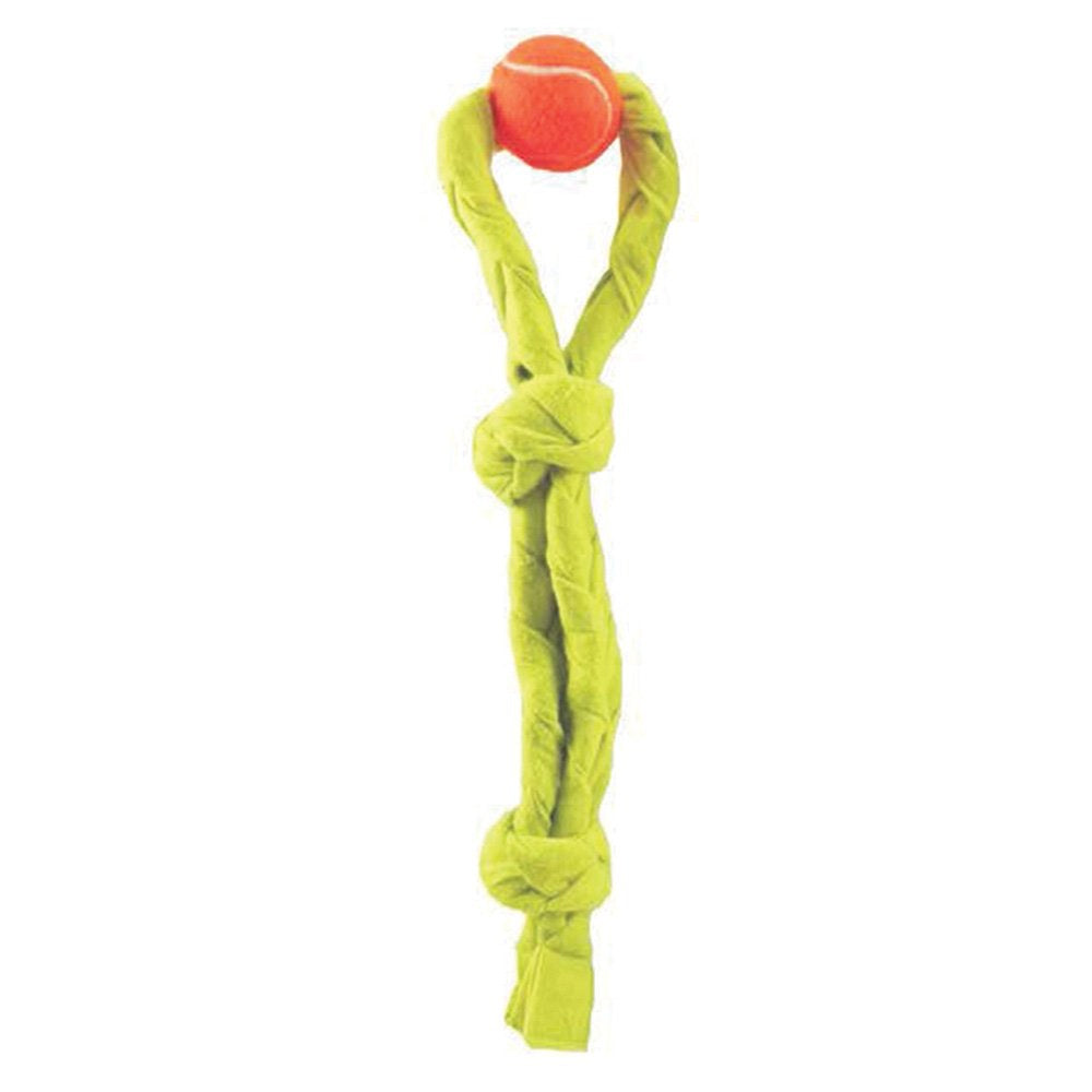 Guru Figure 8 Squeaking Tennis Snuffle Rope