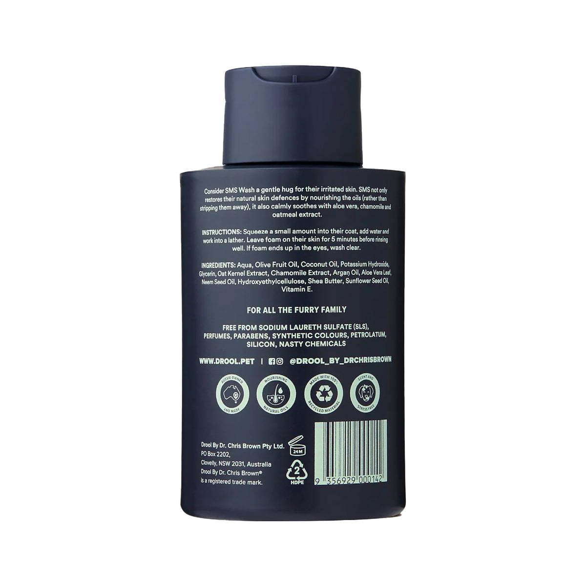 Drool by Dr Chris Brown Soothe My Skin Wash 500mL