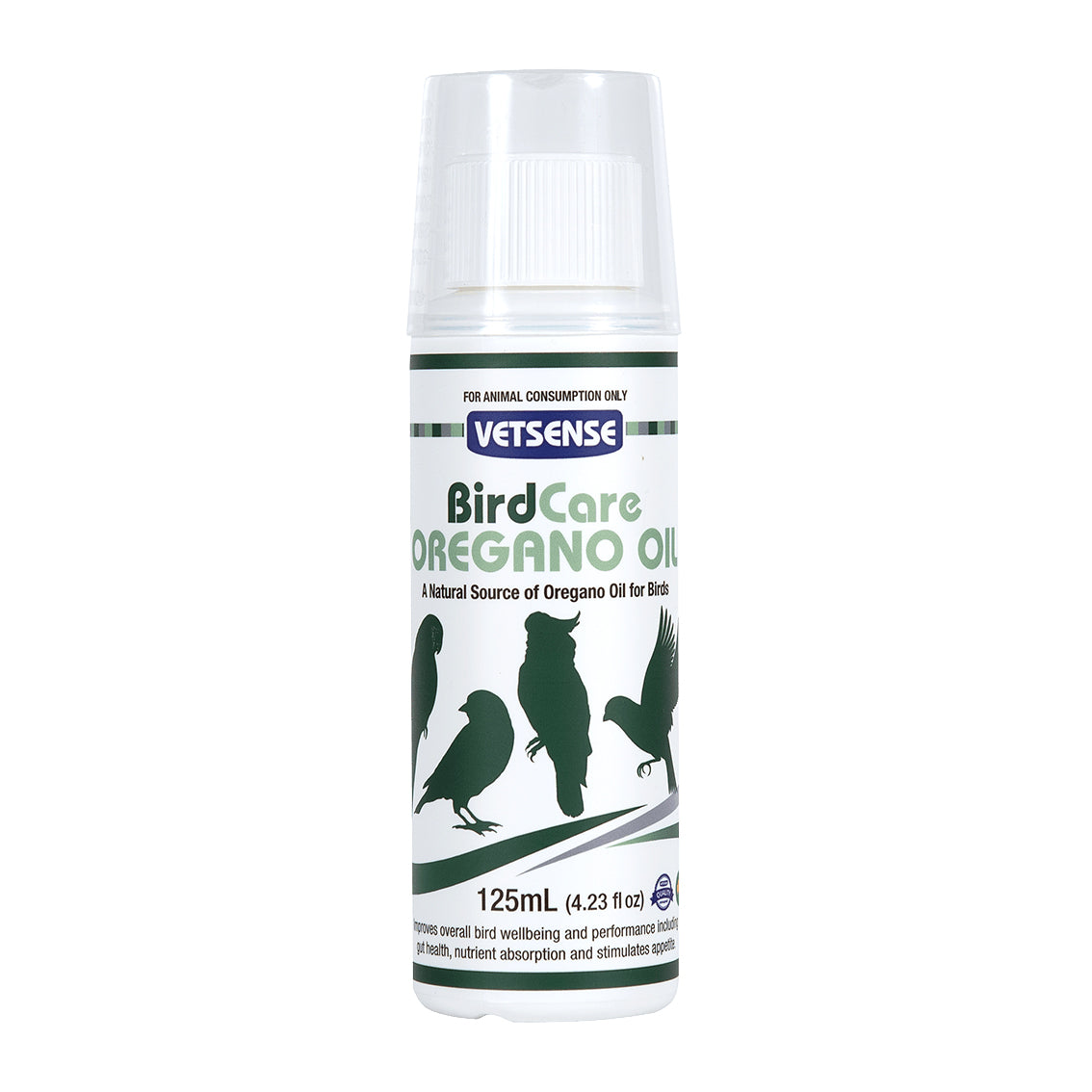 Vetsense BirdCare Oregano Oil 125mL