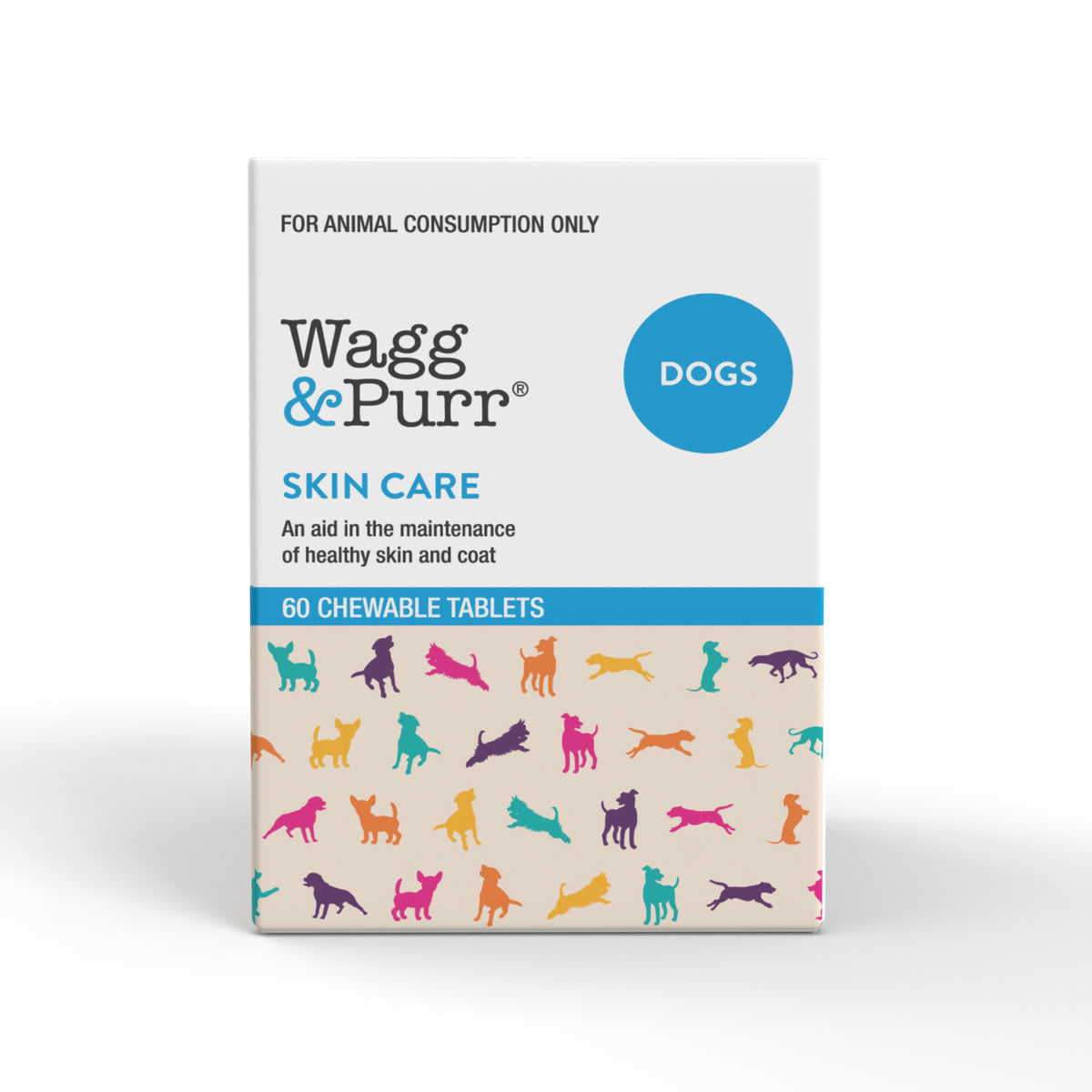 Wagg &amp; Purr Skin Care Tablets for Dogs - 60 Tablets