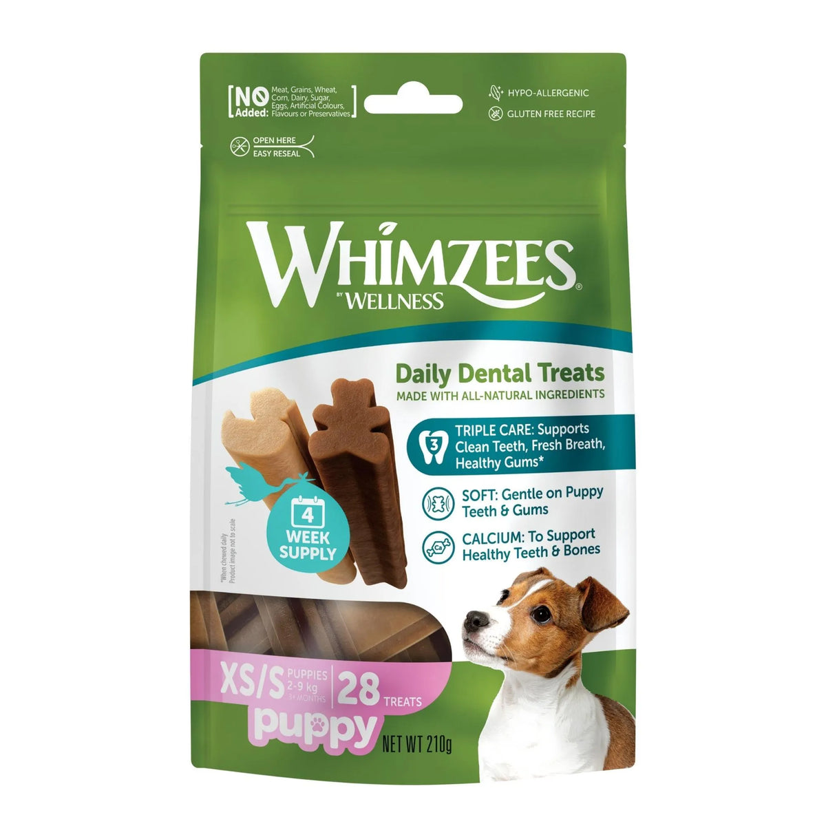 Whimzees All Natural Daily Dental Treats  for Puppies - Value Bag