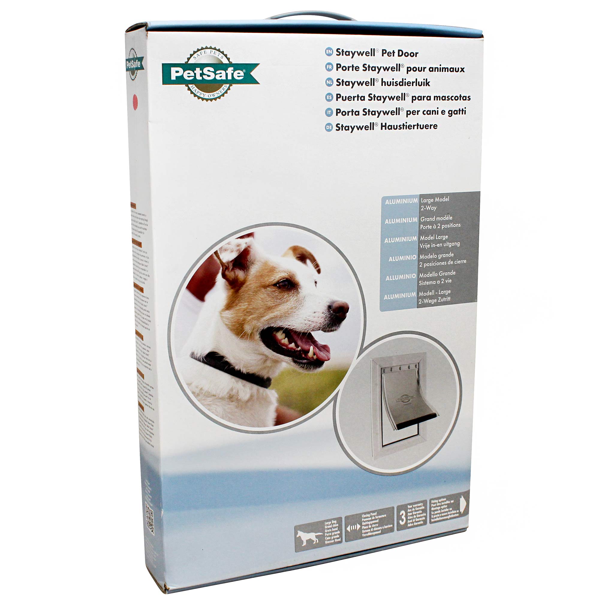 Petsafe staywell aluminium clearance pet door large