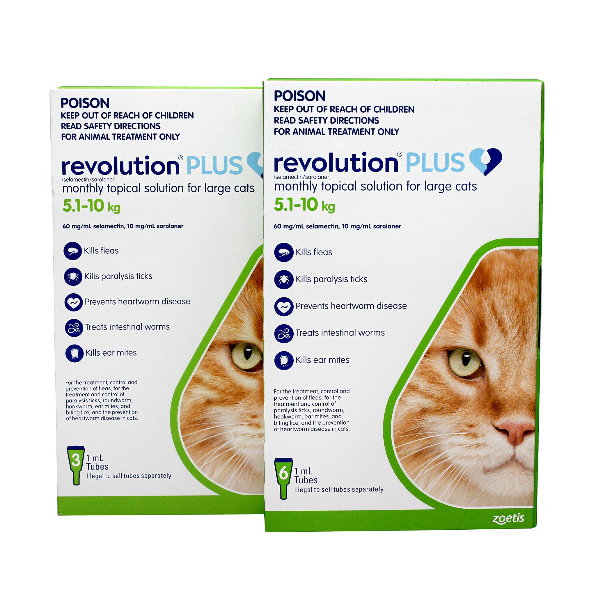 Revolution best sale worm treatment