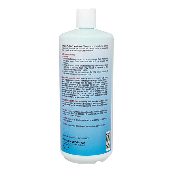 Pyohex Medicated Shampoo for Bacterial Skin Infections in Dogs - vet-n ...