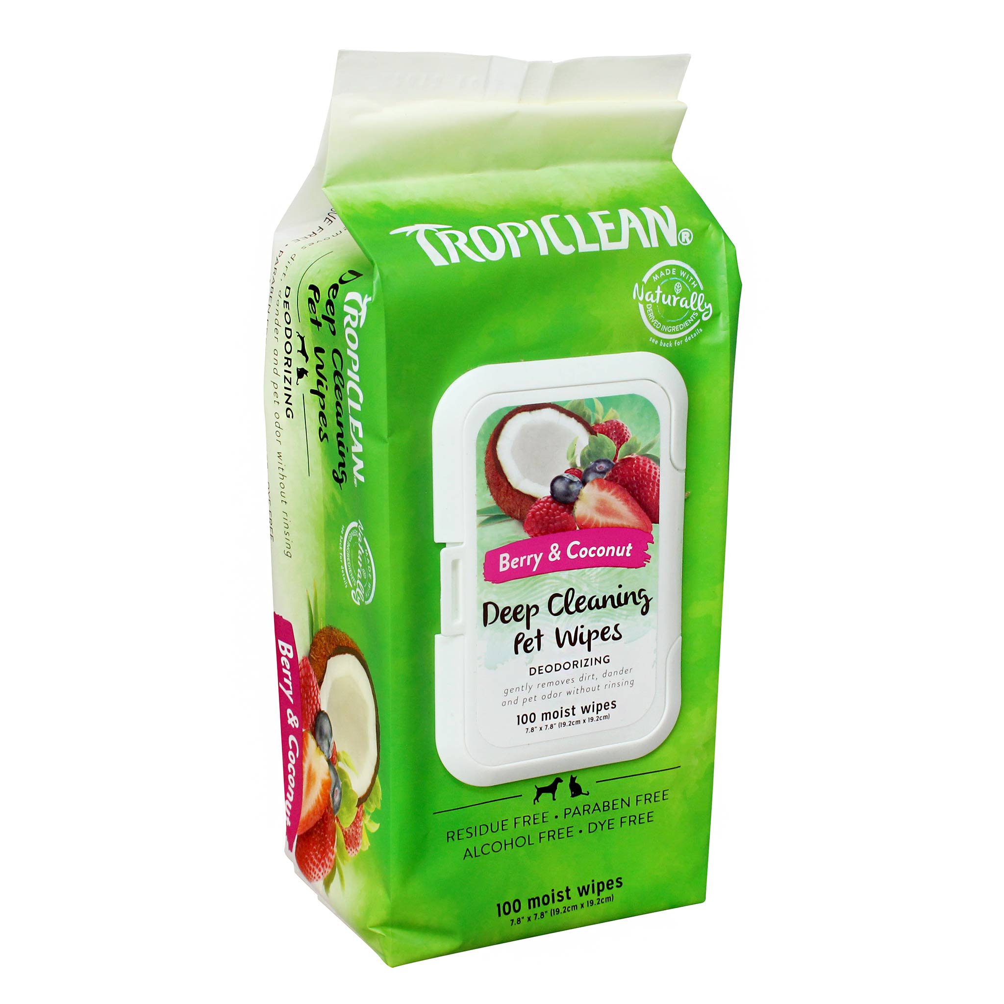 Tropiclean sales pet wipes