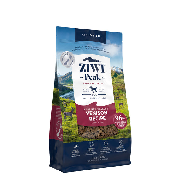 Ziwi Peak Air Dried Venison for Dogs | vet-n-pet DIRECT