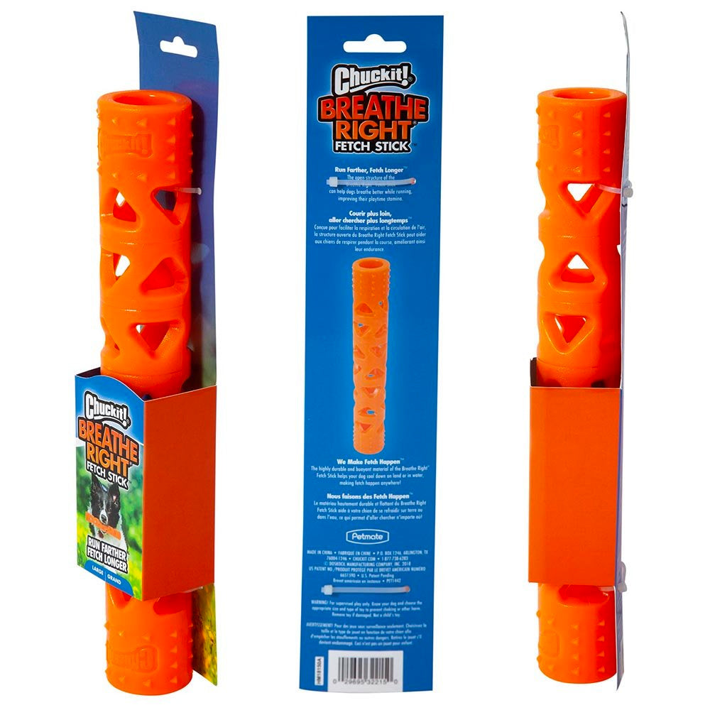 Chuckit Breathe Right Fetch Stick vet n pet DIRECT