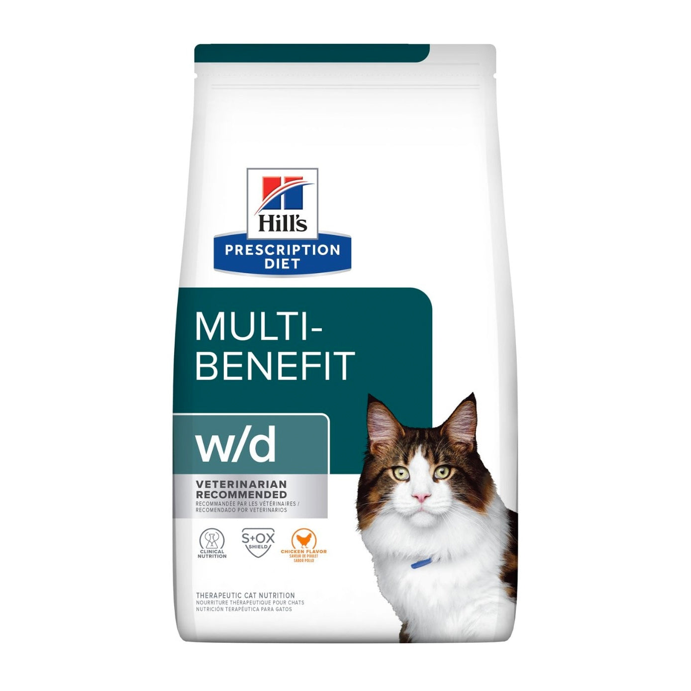 Hill s Prescription Diet Feline w d Multi Benefit Cat Food 1.5kg