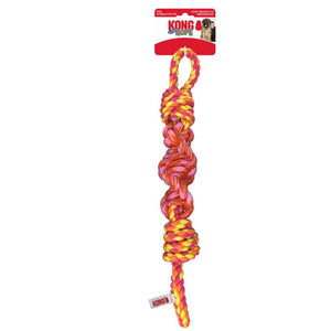 KONG Wubba Weaves with Rope Dog Toy, Color Varies, Large 