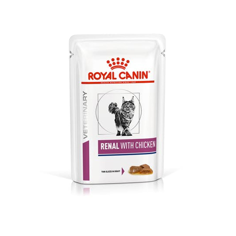 Royal Canin Veterinary Diet Feline Renal Chicken 12 x 85g vet