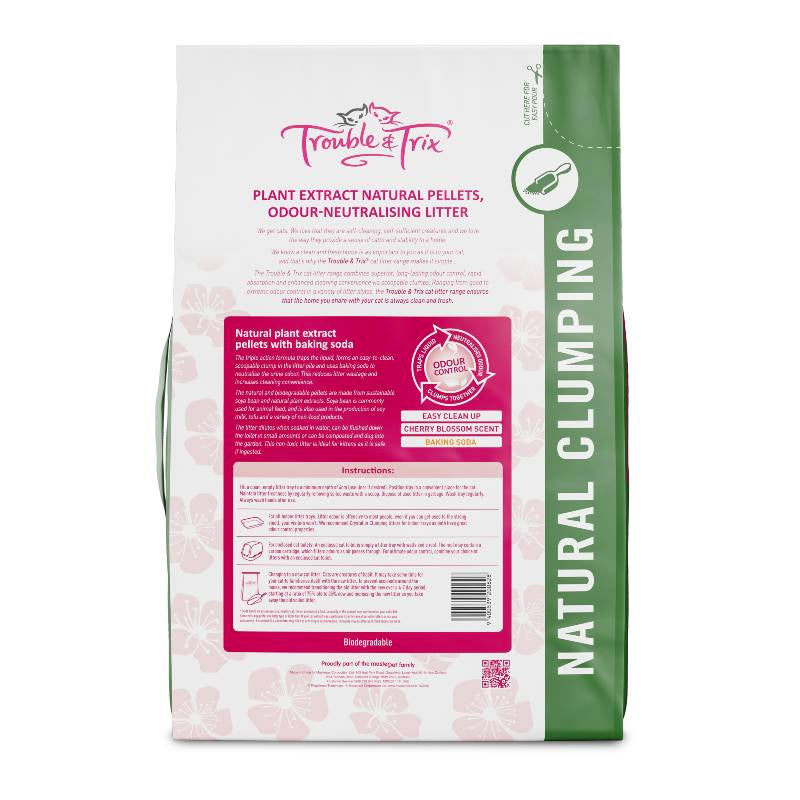 Trouble and trix shop natural litter pellets