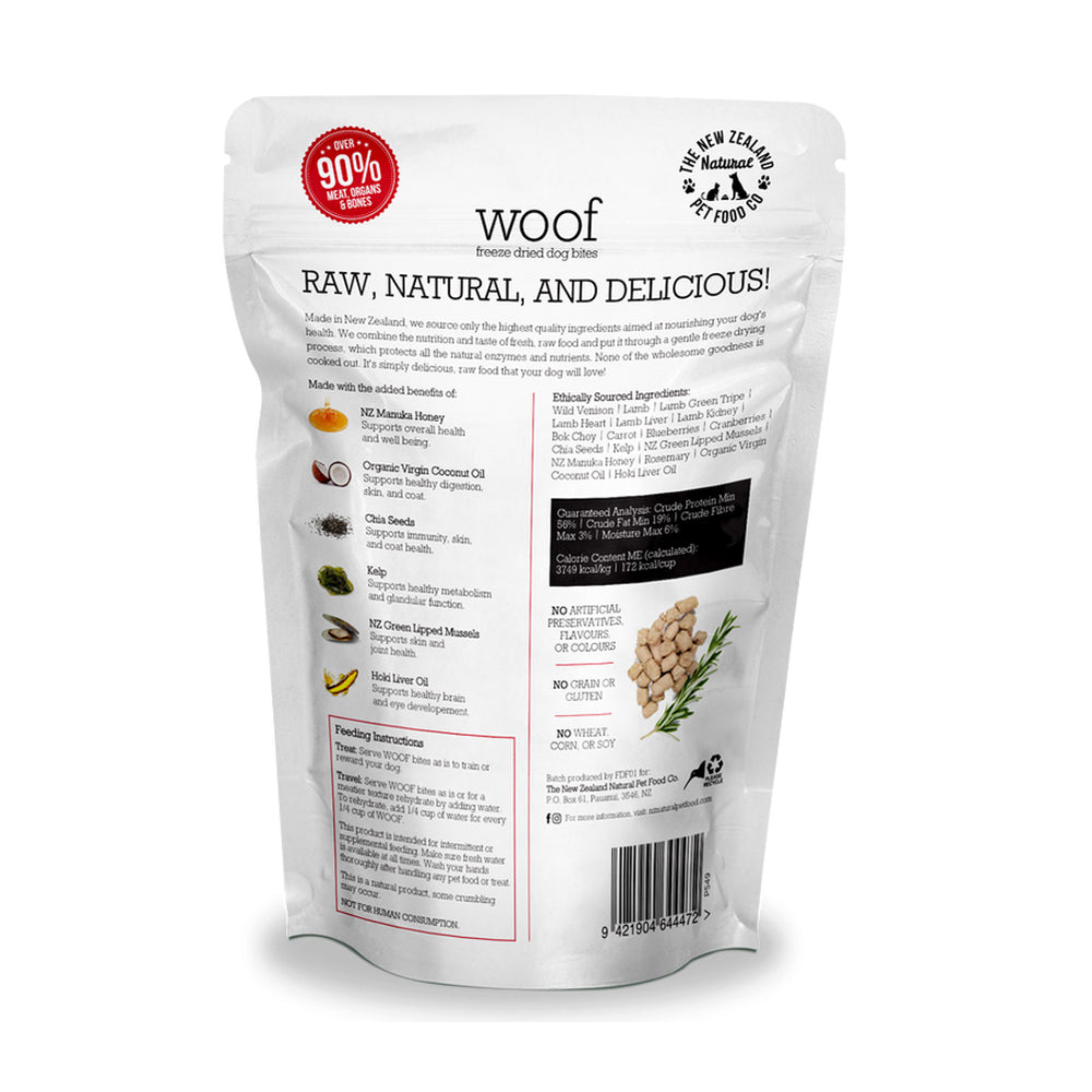 Freeze dried hotsell venison dog treats